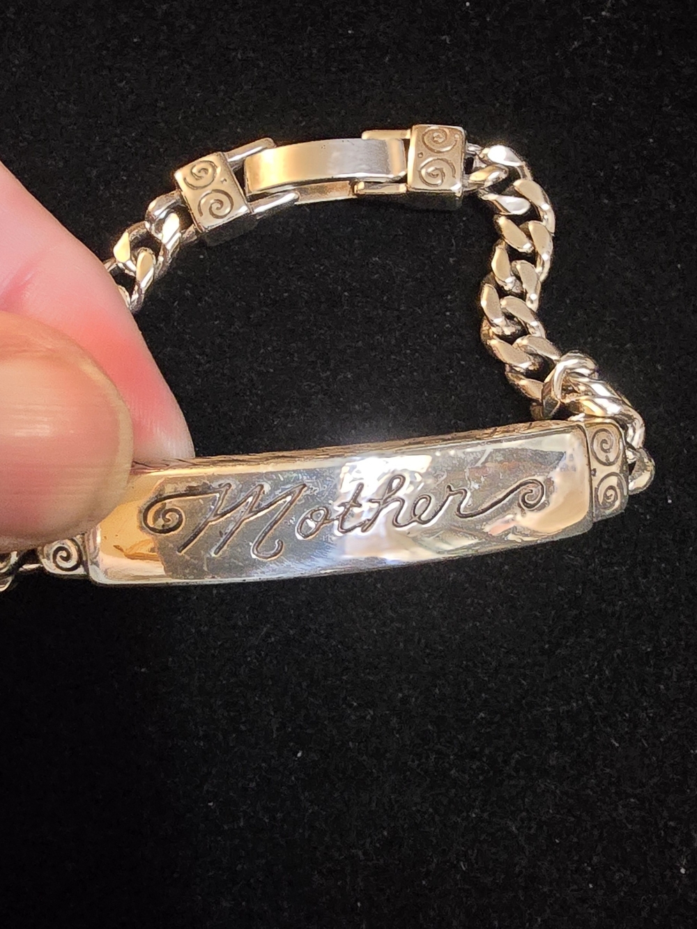Vintage Brighton "Mother" ID bracelet